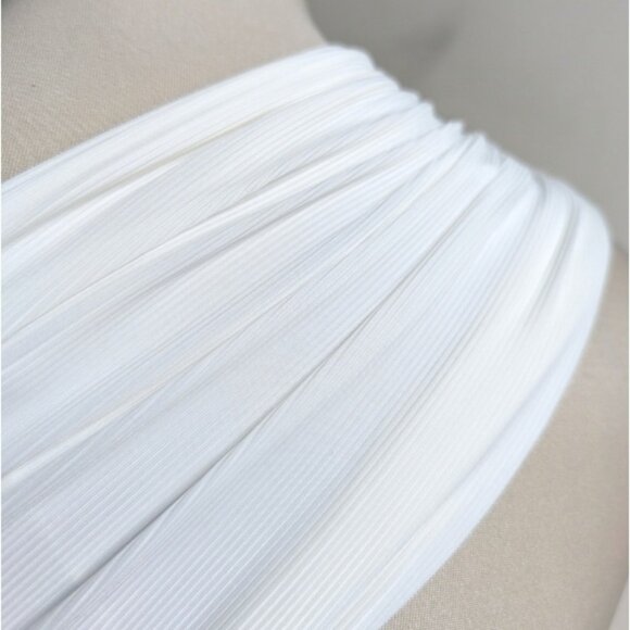 NWT Vici White One-Shoulder Bodysuit - Picture 7 of 11